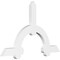 Ekena Millwork Ericson Architectural Grade PVC Gable Bracket, 48"W x 30"H x 2"D x 4"F, 15/12 Pitch GBP048X30X0204ERI00 - alternate 1